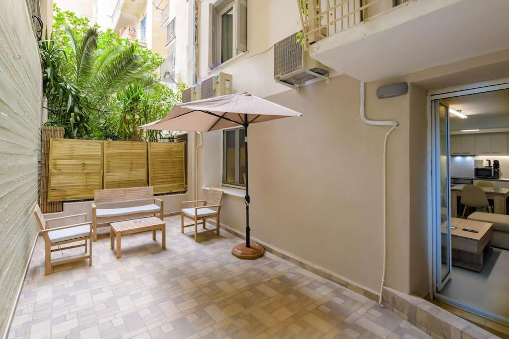 דירות אתונה Beautiful Underground Nest With Prv Terrace מראה חיצוני תמונה